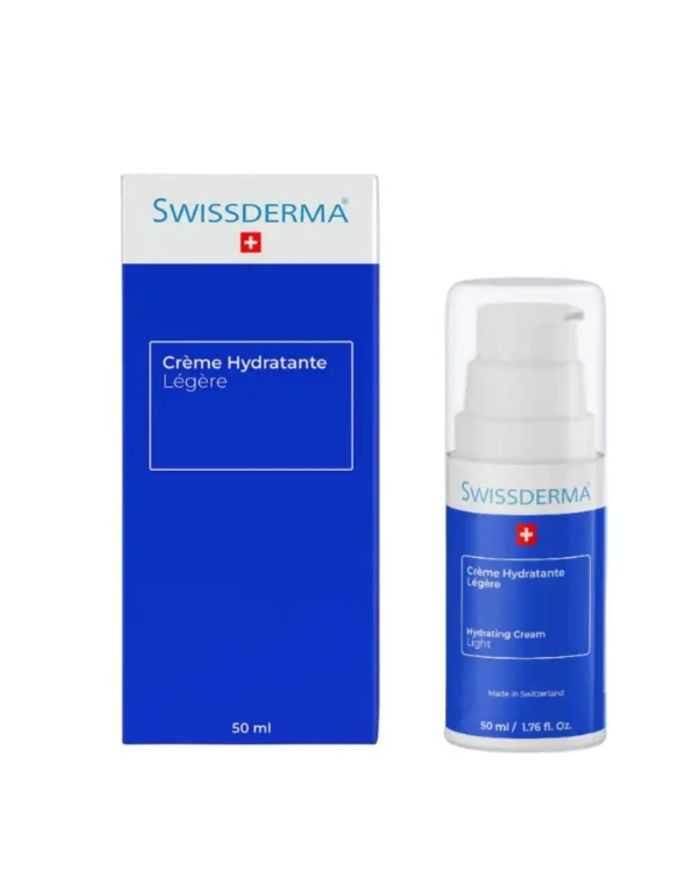 SWISSDERMA CREME HYDRATANTE LEGERE 50 ML – Hydratation et Protection du Visage