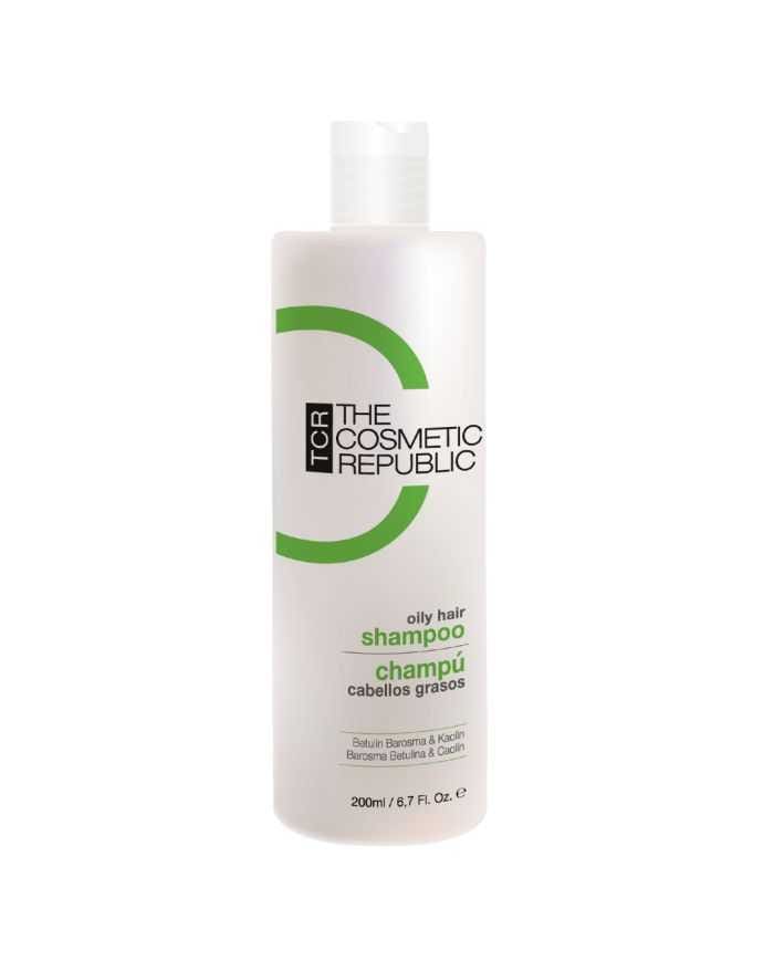 THE COSMETIC REPUBLIC SHAMPOOING CHEVEUX GRAS 200 ML – Solution Efficace pour Cheveux Soyeux