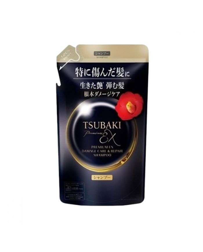 Tsubaki Premium EX Shampooing Réparateur 300 ml – Soin Intensif pour Cheveux Abîmés
