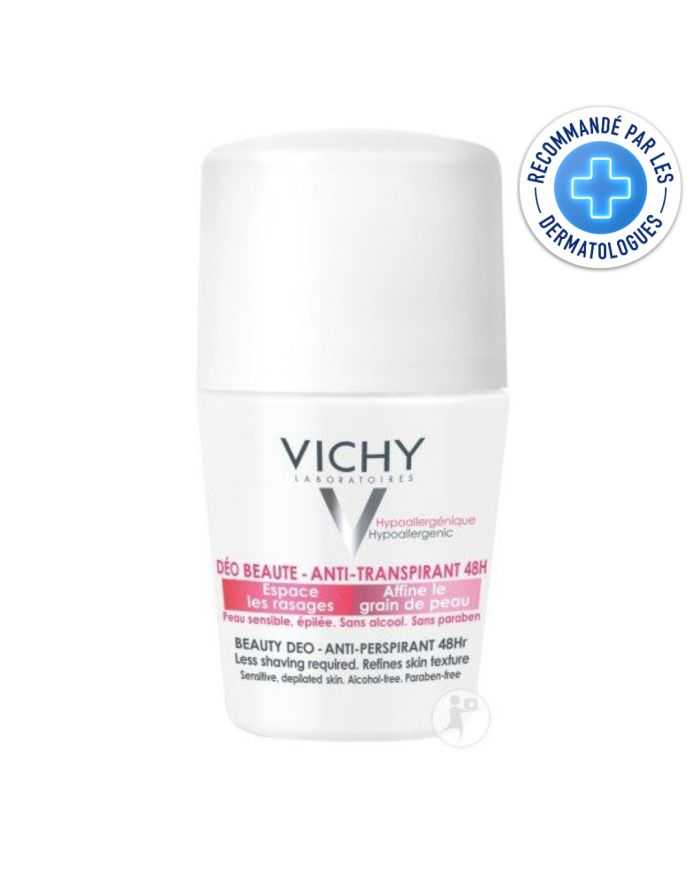 Vichy Déodorant Anti-transpirant 48H – Éclaircit Peau Aisselles