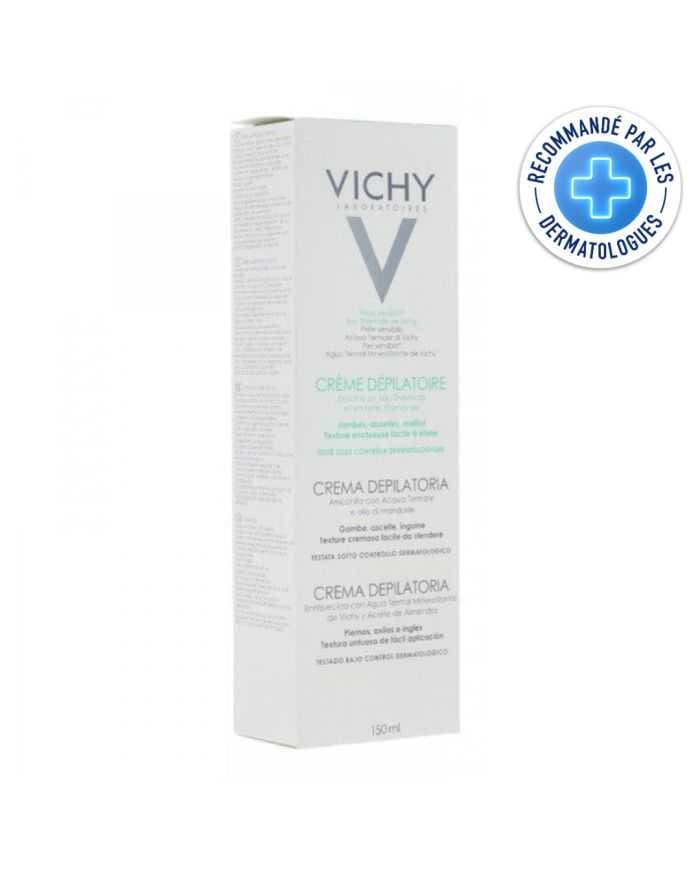 VICHY CRÈME DÉPILATOIRE 150 ML – Épilation Douce et Efficace pour Peaux Sensibles