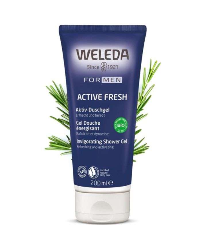 WELEDA GEL DOUCHE ÉNERGISANT POUR HOMMES 200 ML – L’Allié Parfait pour une Hygiène Revigorante