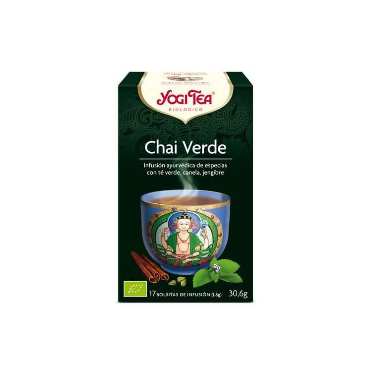 YOGI TEA CHAI VERT BIO – Infusion Ayurvédique 17 Sachets
