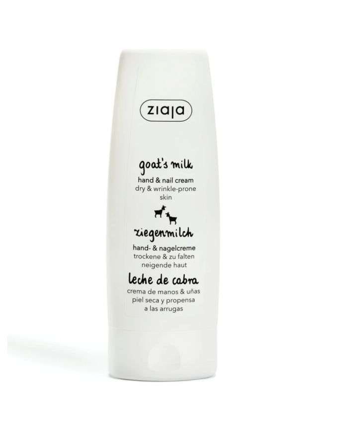 Crème Hydratante ZIAJA au Lait de Chèvre – 80 ml pour Mains et Ongles