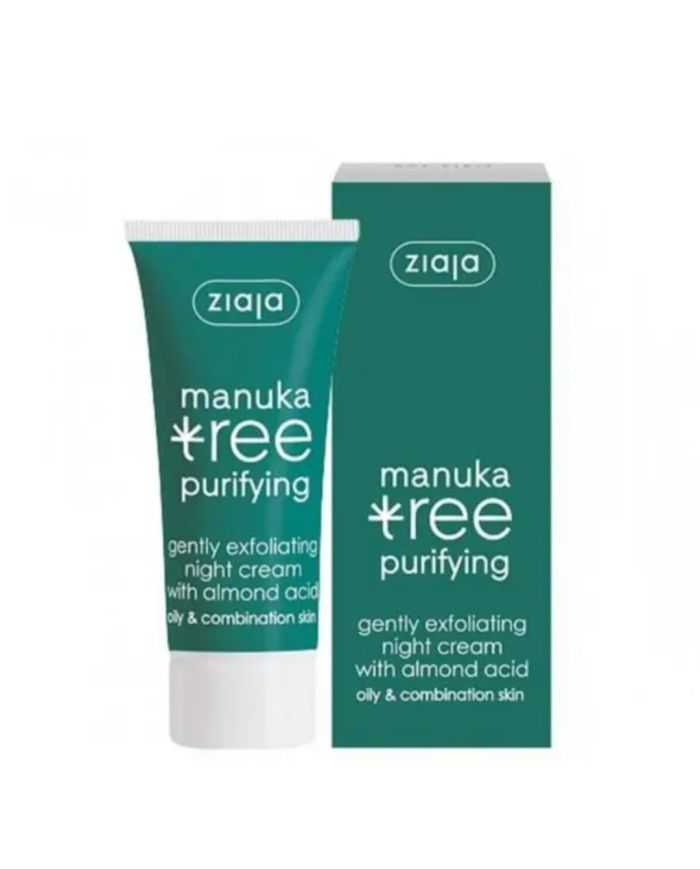 Crème Exfoliante Nuit ZIAJA 50ml pour Peau Éclatante