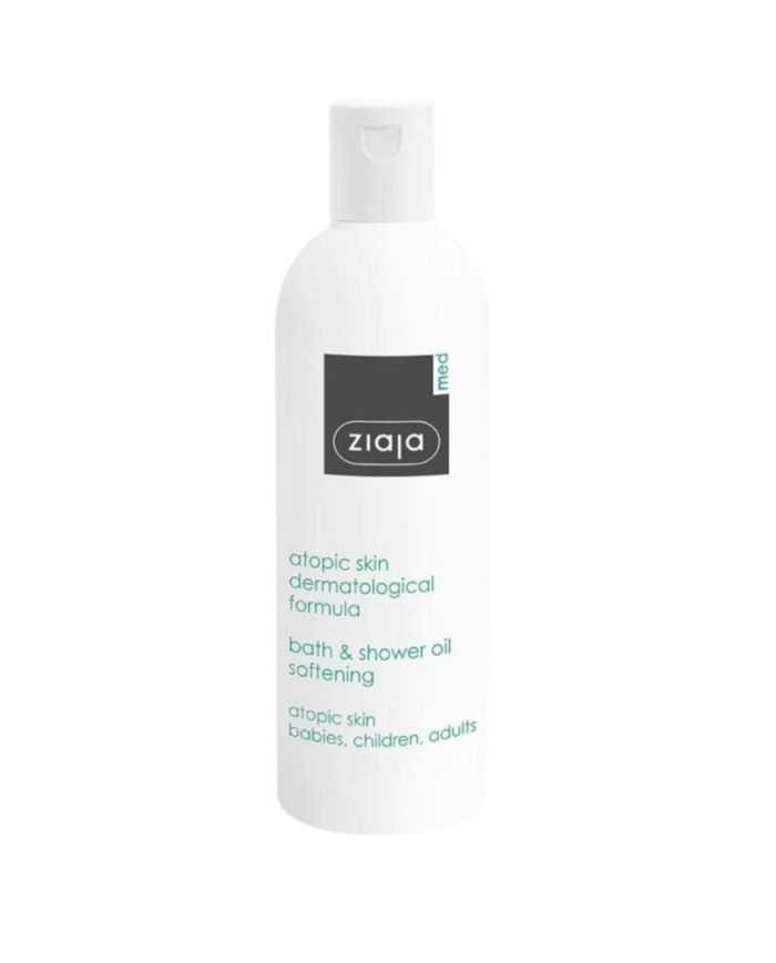 ZIAJA MED Bain de Douche pour Peaux Atopiques – Hydratation Apaisante