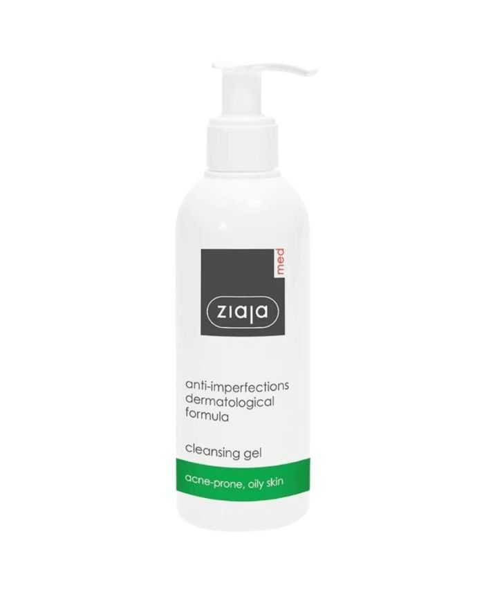 ZIAJA MED Gel Nettoyant Anti Imperfections 200 ML – Éliminez les Impuretés