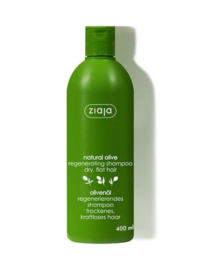 Ziaja Med Shampooing Régénérant à l&rsquo;Olive Naturel 400 ml – Soin Profond pour Cheveux
