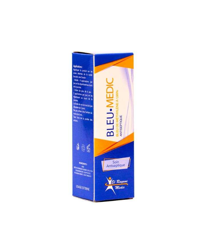 Soin Antiseptique Bleu Medic 60ml pour Peau Sensible