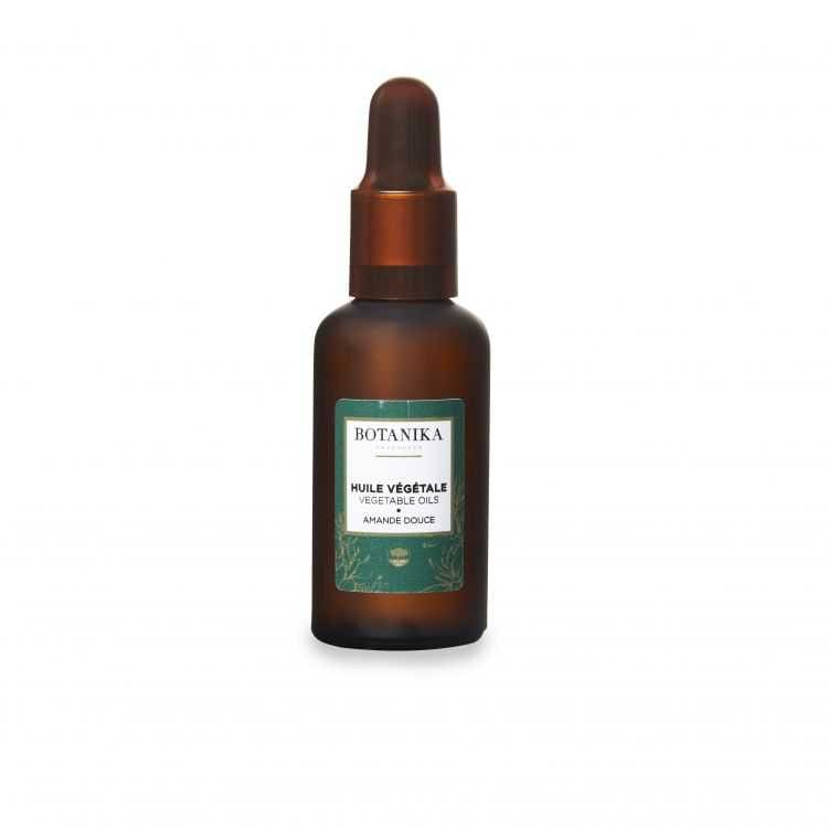 Huile Végétale d’Amande Douce 50ml pour Peau et Cheveux