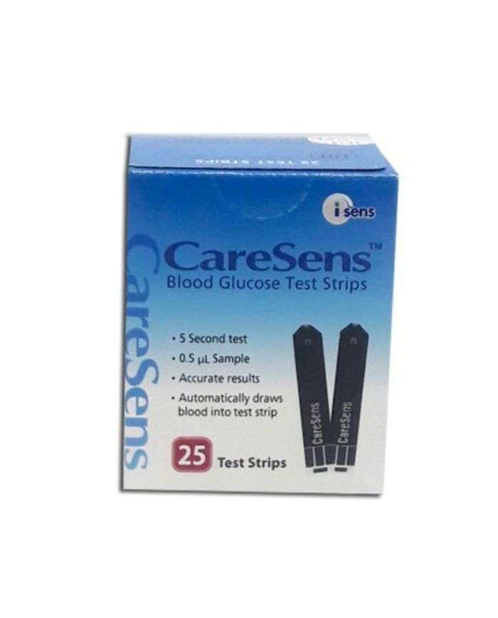 Bandelettes de Test CareSens – 25 Unités