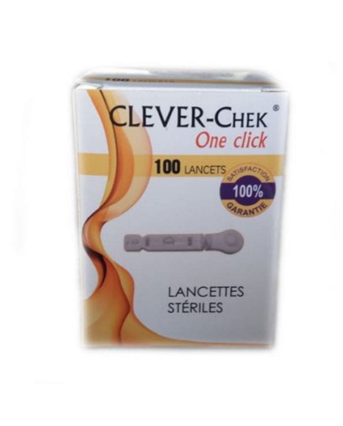 Lancettes Clever Check One Click pour prises de sang