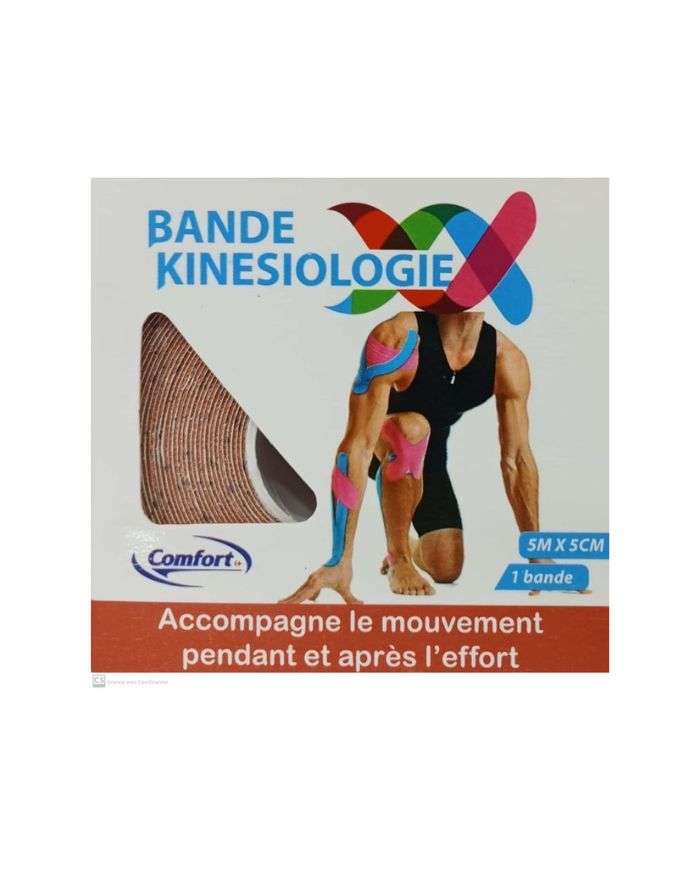 Bande de Kinesiologie Confort 5m x 5cm