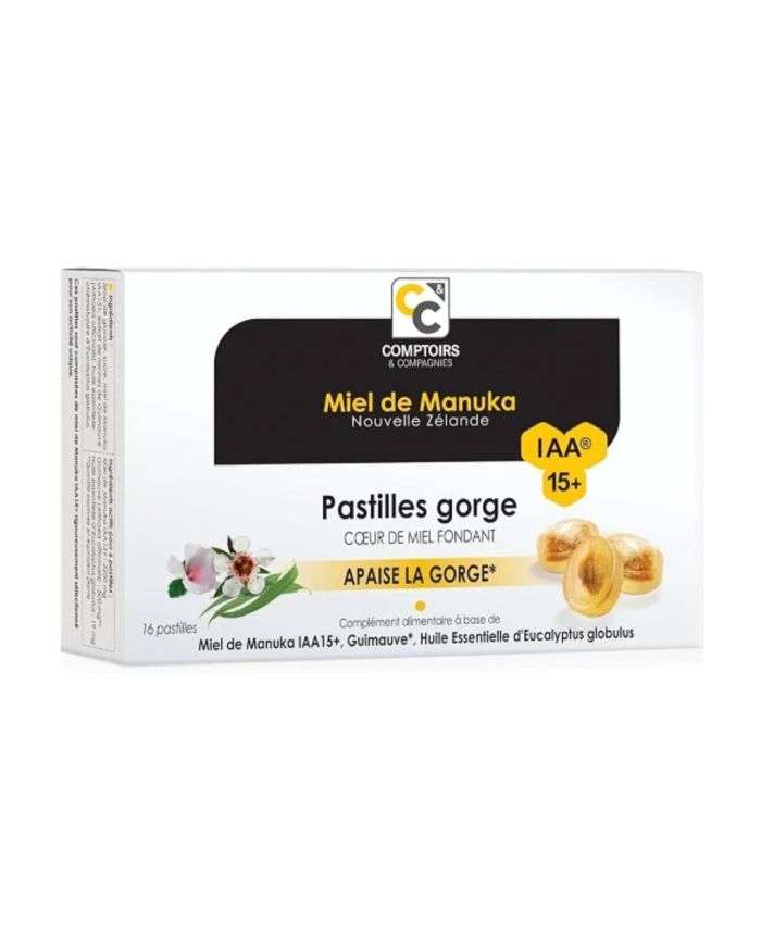 Pastilles de Miel de Manuka pour la Gorge