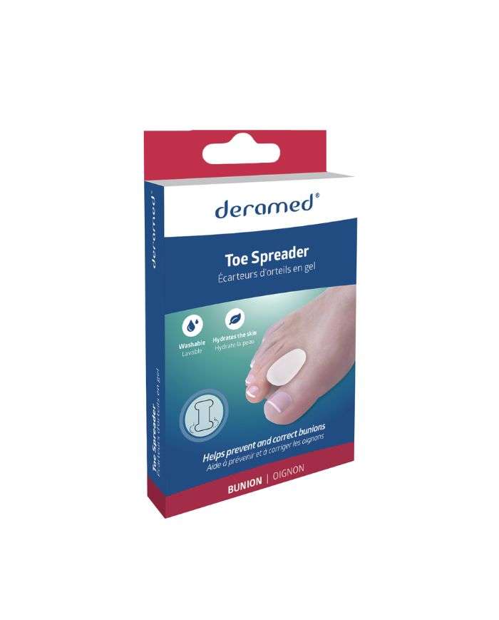 Écarteur d’Orteils en Gel Deramed Taille M – 2 Unités