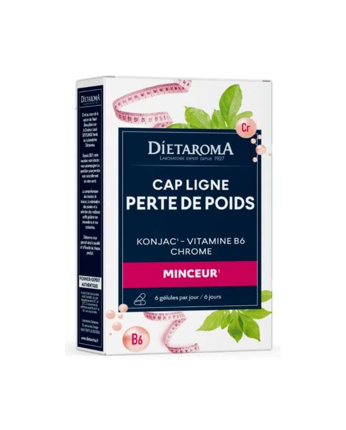 Dietaroma Konjac Chrome – 40 gélules de détox