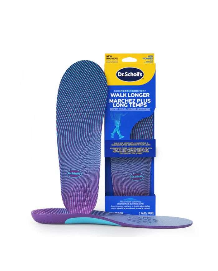Semelles Confortables Dr Scholls pour Hommes 8-14