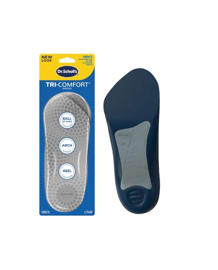 Semelles Tri Confort Dr Scholls pour Homme 8-14