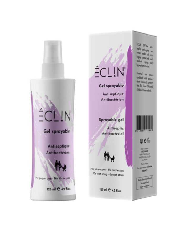 Eclin Gel Sprayable Antiseptique – 125 ml