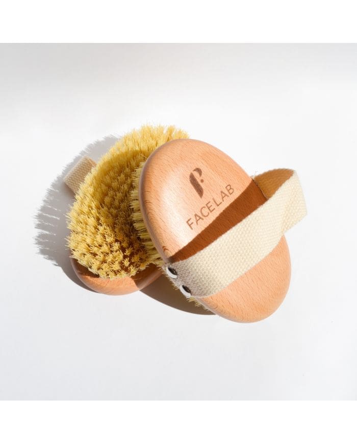 Brosse à Sec pour Corps Facelab Beige – Soin Minceur