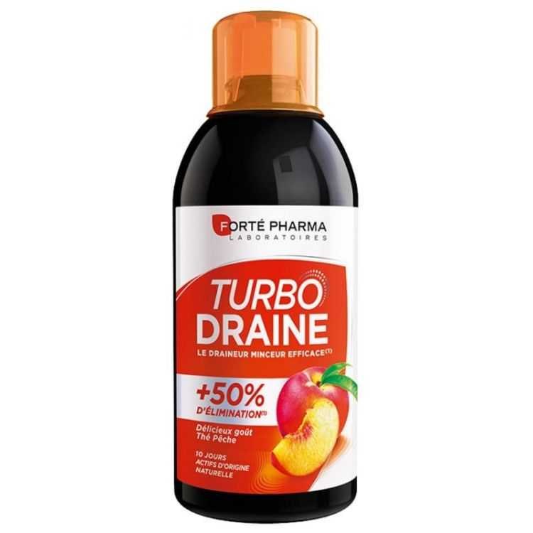 Turbo Draine Minceur Forte Pharma – Pêche 500 ml