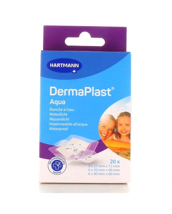 Pansements Hartmann Dermaplast Aqua – 20 unités