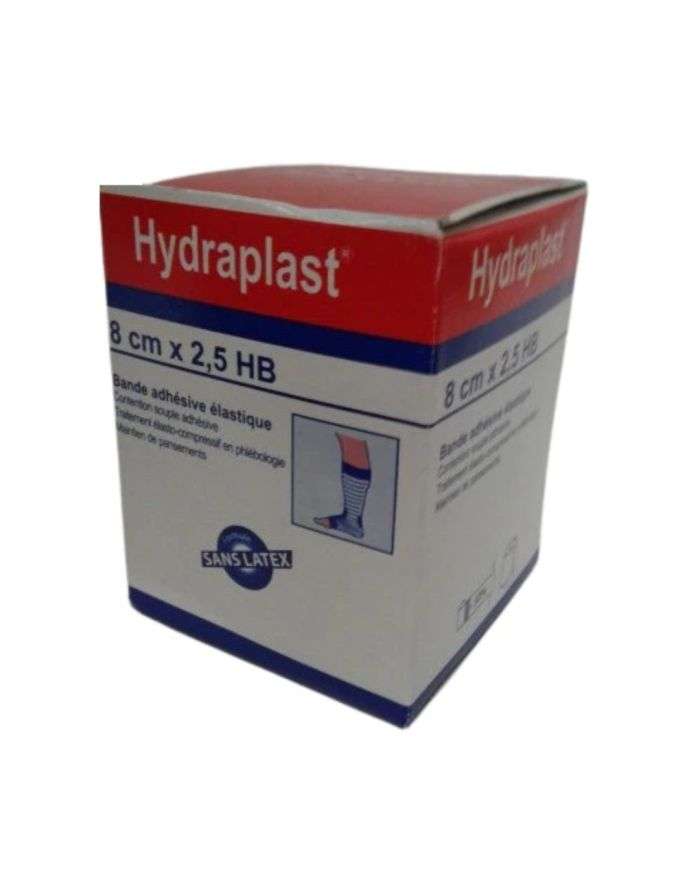 Bande adhésive élastique Hydraplast 8cm x 2,5m
