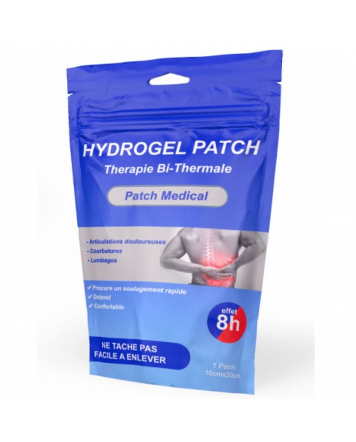 Hydrogel Patch Thérapie Bi-Thermale 10×20 cm