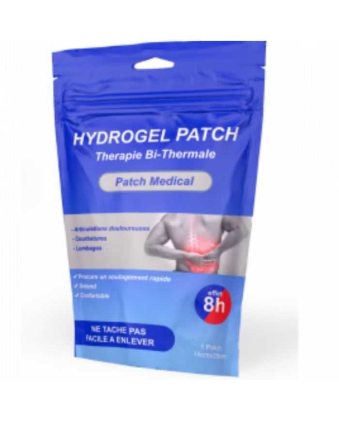 Patch médical bi-thermale Hydragel 15×25 cm