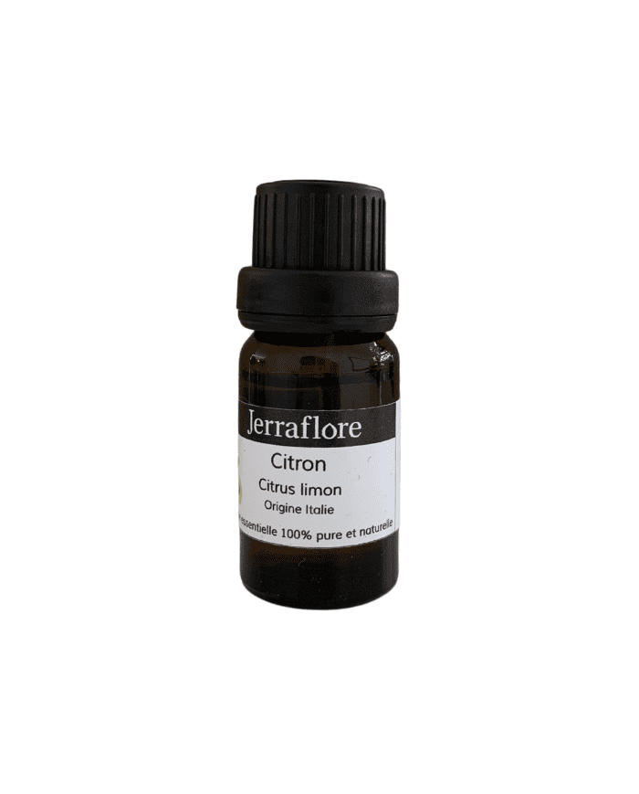 Huile essentielle de citron Jerraflore 10 ml