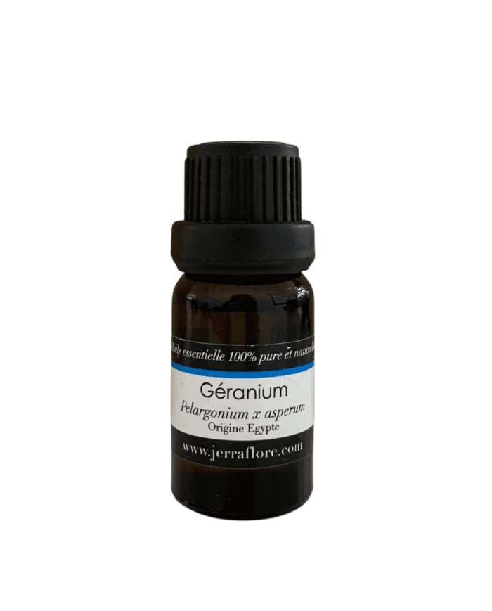 Huile Essentielle de Géranium – JerrAflore 10 ml
