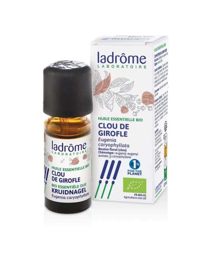Huile essentielle BIO de clou de girofle – Ladrome