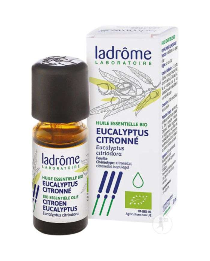 Huile Essentielle Bio d&rsquo;Eucalyptus Citronné – Ladrome