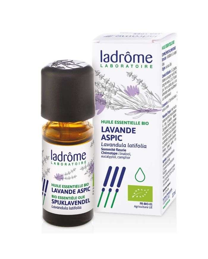 Huile essentielle bio de lavande aspic 10ml