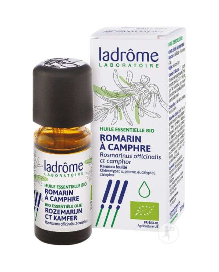 Huile Essentielle Bio de Romarin à Camphre 10ml