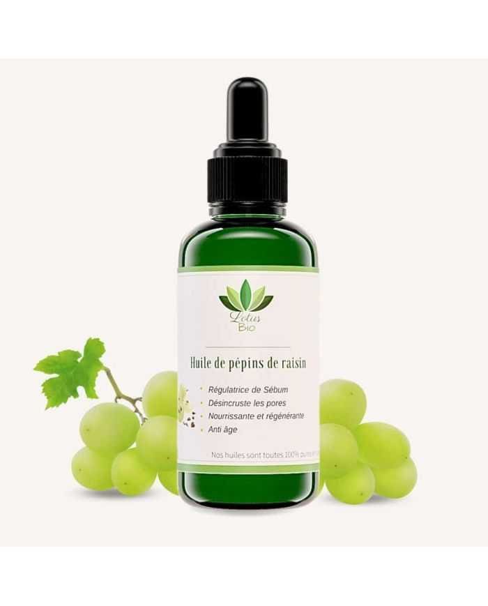 Huile de Pépins de Raisin Bio – Lotus 50cl