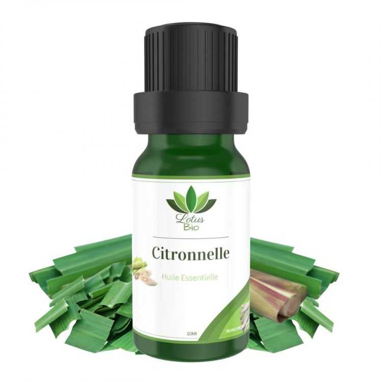 Huile Essentielle de Citronnelle Bio – Lotus