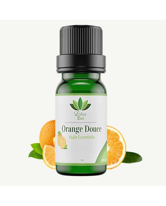 Huile essentielle bio d’orange douce 10 ml