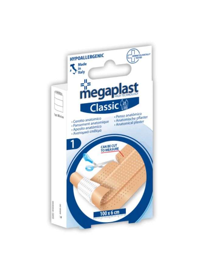Pansement anatomique découpable Megaplast 100×6 cm