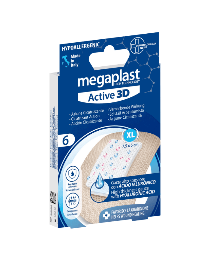 Pansements Megaplast Active 3D XL pour Cicatrisation