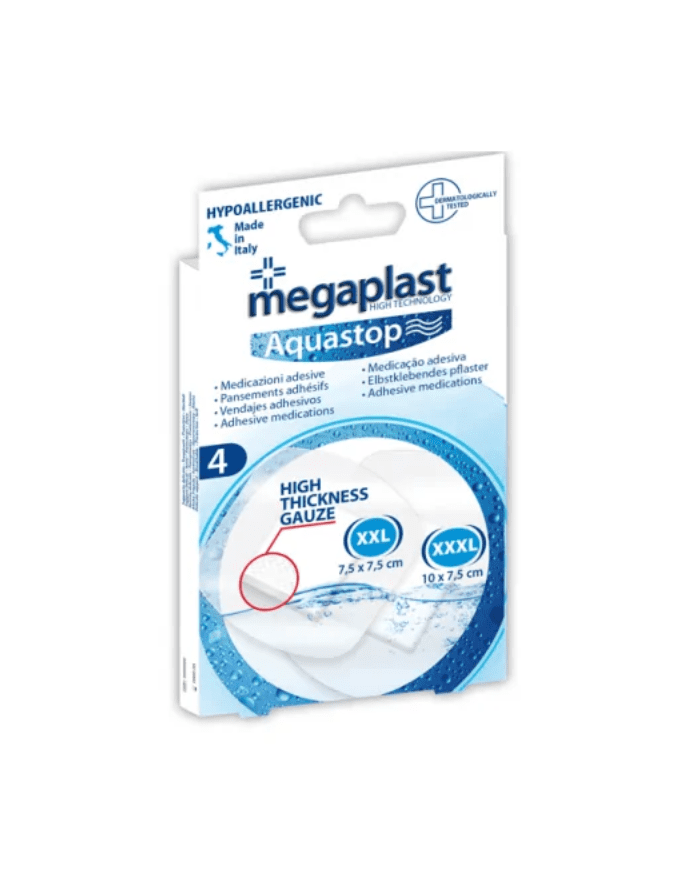 Pansements Aquastop Megaplast en boîte de 4