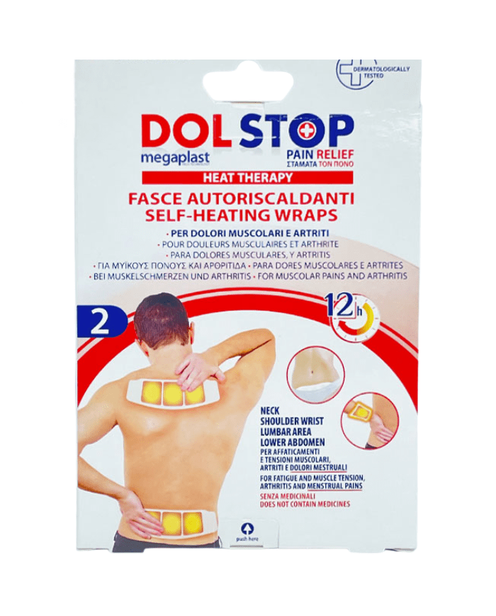 Patch de chaleur Dol Stop pour cou et épaules