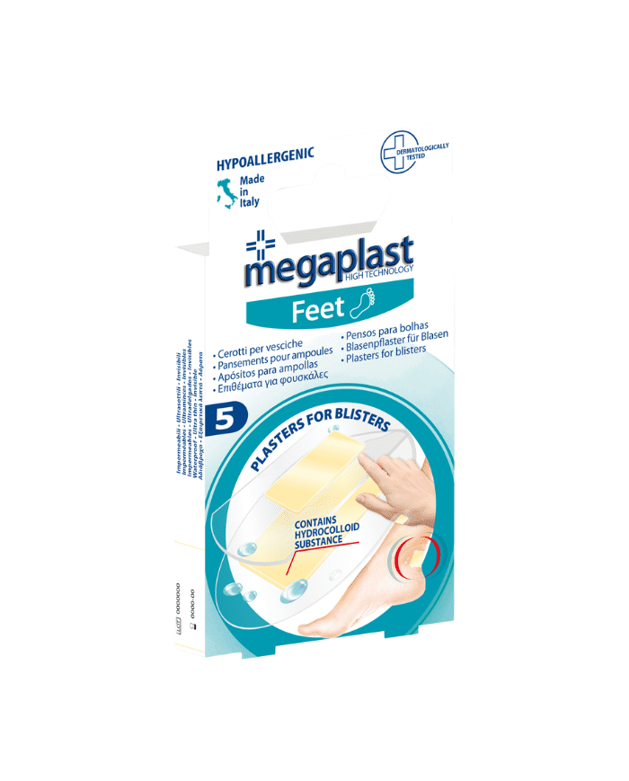 Pansements hydrocolloïdes Megaplast Feet pour ampoules