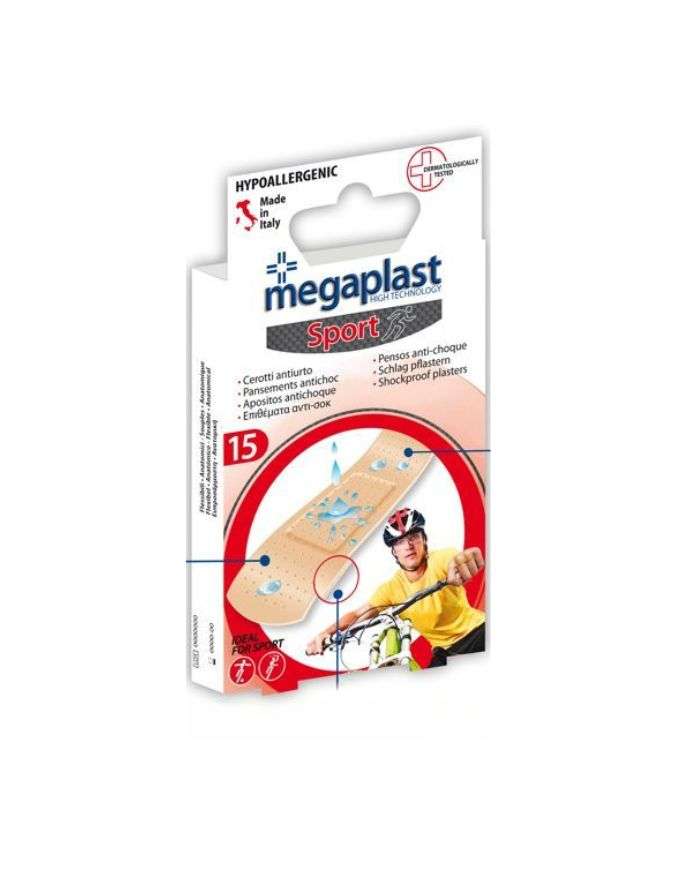 Pansements Antichoc Megaplast Sport – Boîte de 15