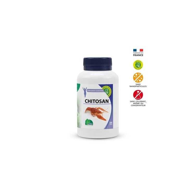 MGD Chitosan : 200 gélules pour detox et ventre plat