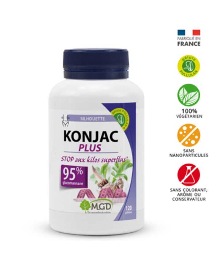 MGD Konjac Plus : Gelules pour Detox et Ventre Plat