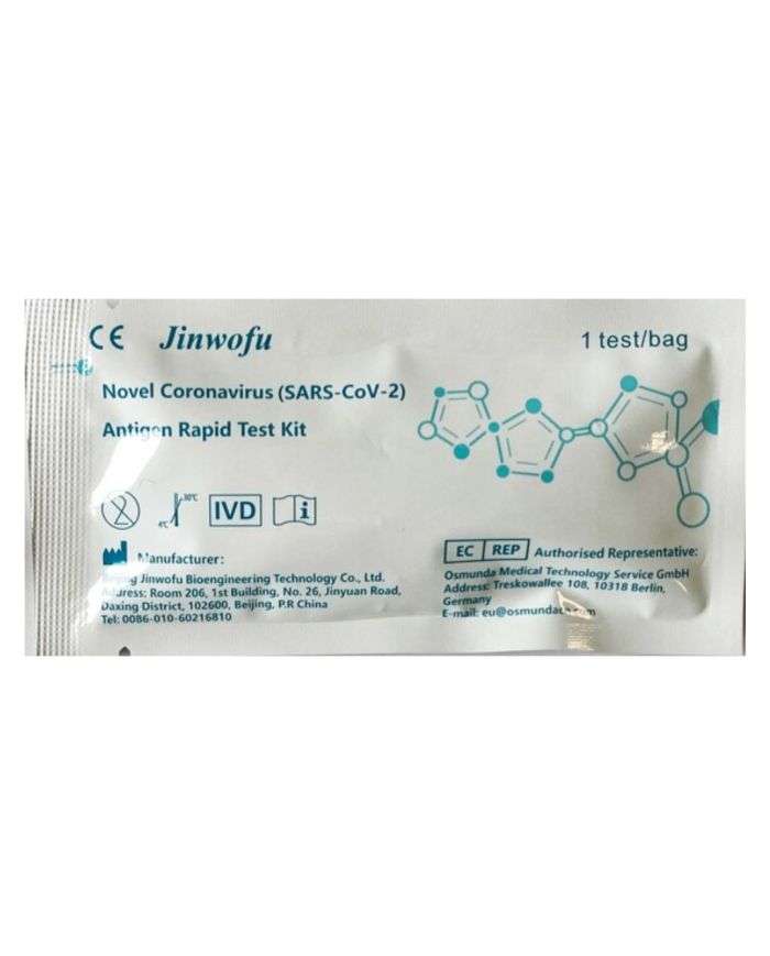 Test de Dépistage COVID-19 JINWOFU – Fiable et Rapide