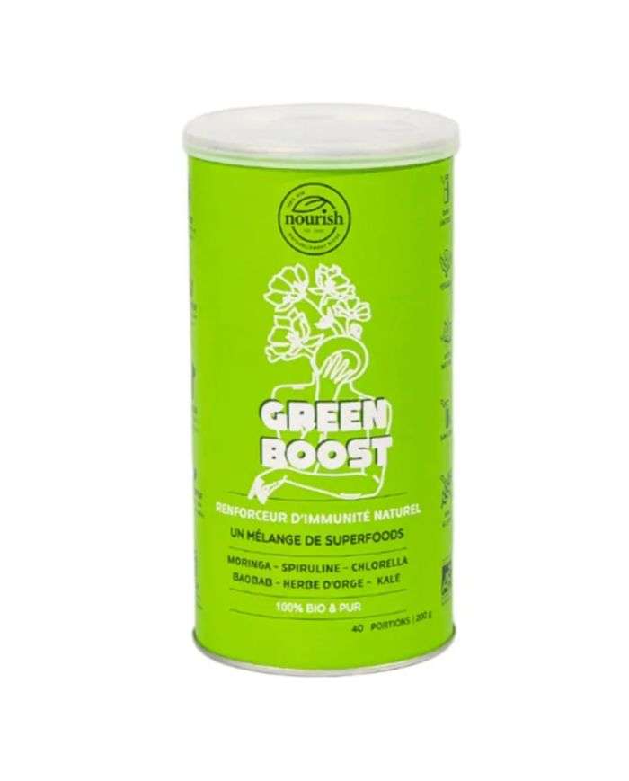 Nourish Green Boost : Renforcez votre Immunité Naturellement