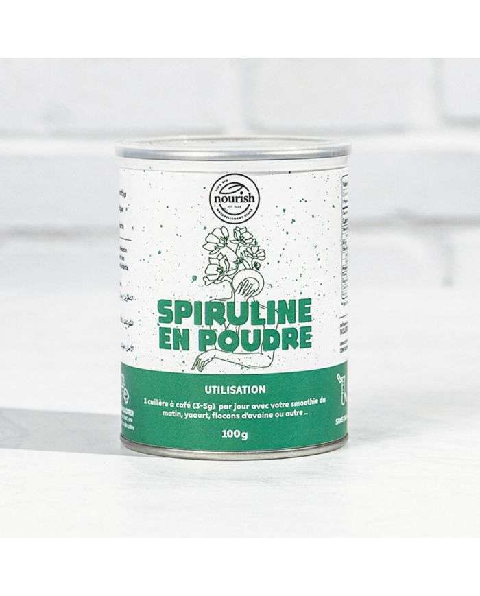 Spiruline en Poudre Nourrissante 100g – Bio