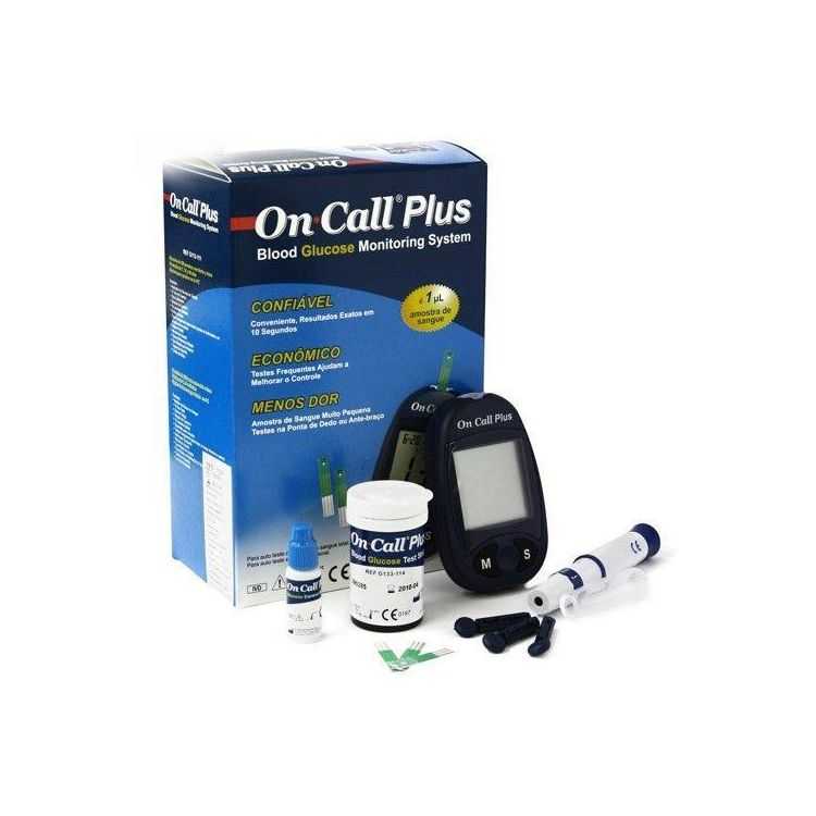 Lecteur de Glycémie On-Call Plus pour un Suivi Facile